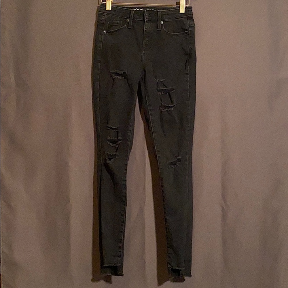 Missimo Black High Rise Skinny Denim Jeans